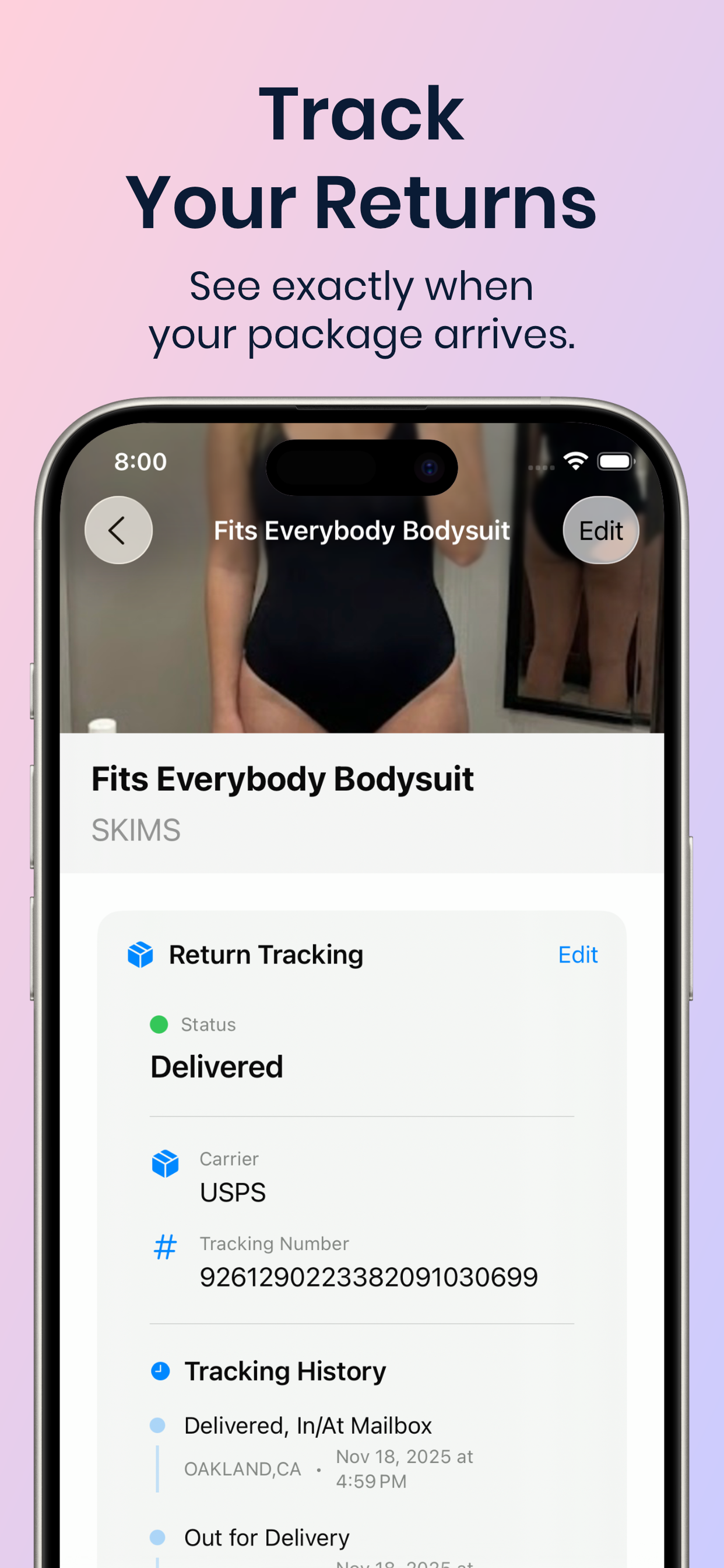ReturnTrack Screenshot 5